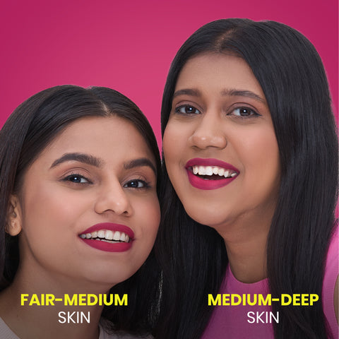 NY Bae Velvet Mousse Liquid Lipstick - Passionate Plum 03 (6.5 ml)