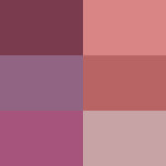 FACES CANADA 6 in 1 Eyeshadow Palette - Hopeless Romantic 01, 6 gm | Olive Butter & Macadamia Oil | Vibrant Colors | Highly Pigmented | Easily Blendable | Silky Satin Texture | No Crease | Cruelty-Free