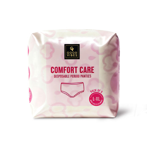 Good Vibes Comfort Care Disposable Period Panties 5 pc (L-XL)