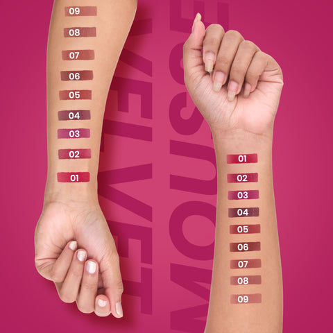 NY Bae Velvet Mousse Liquid Lipstick - Passionate Plum 03 (6.5 ml)
