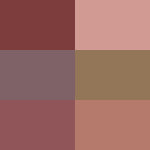 FACES CANADA 6 in 1 Eyeshadow Palette - Candid Charmer 02, 6 gm | Olive Butter & Macadamia Oil | Vibrant Colors | Highly Pigmented | Easily Blendable | Silky Satin Texture | No Crease | Cruelty-Free