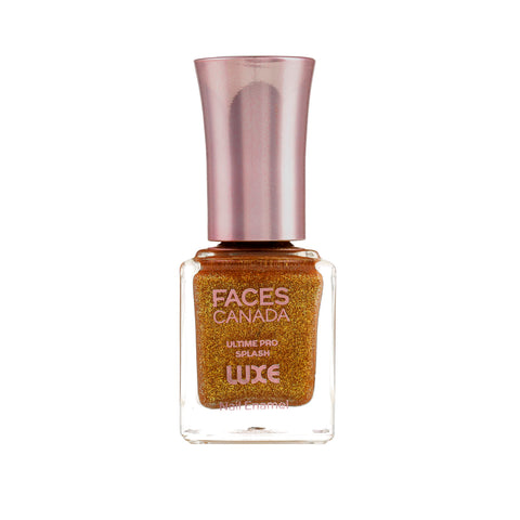 FACES CANADA Ultime Pro Splash Luxe Nail Enamel - Cocktail (L49), 12 ml | Glossy Finish | Quick Drying | Long Lasting | High Shine | Chip Defiant | Even-Finish | Vegan | Non-Toxic | Ethanol-Free