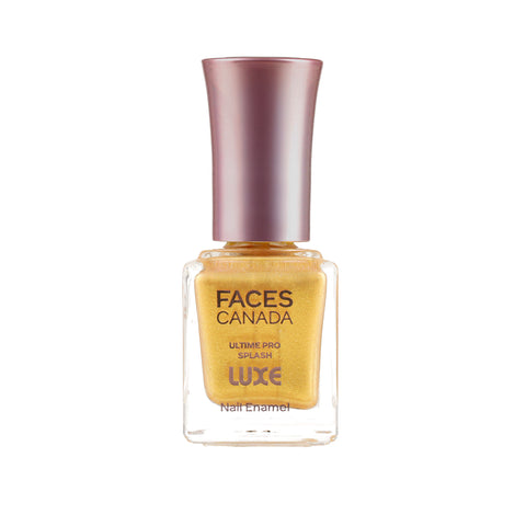 FACES CANADA Ultime Pro Splash Luxe Nail Enamel - Old Money (L50), 12 ml | Glossy Finish | Quick Drying | Long Lasting | High Shine | Chip Defiant | Even-Finish | Vegan | Non-Toxic | Ethanol-Free