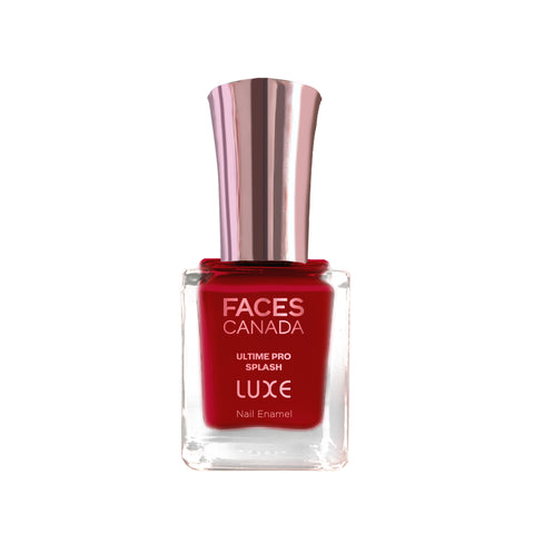 FACES CANADA Ultime Pro Splash Luxe Nail Enamel - First Date (L57), 12ml | Glossy Finish | Quick Drying | Long Lasting | High Shine | Chip Defiant | Even-Finish | Vegan | Non-Toxic | Ethanol-Free