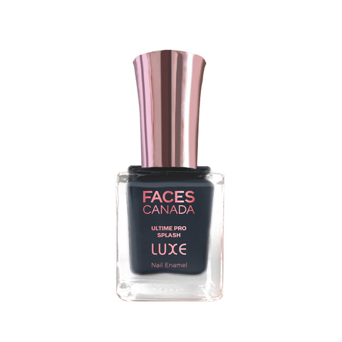FACES CANADA Ultime Pro Splash Luxe Nail Enamel - Thunderstorm (L38), 12ml | Glossy Finish | Quick Drying | Long Lasting | High Shine | Chip Defiant | Even-Finish | Vegan | Non-Toxic | Ethanol-Free