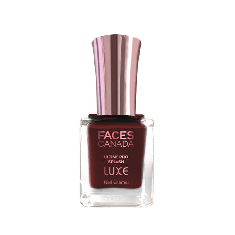 FACES CANADA Ultime Pro Splash Luxe Nail Enamel - Bloody Mary (L59), 12ml | Glossy Finish | Quick Drying | Long Lasting | High Shine | Chip Defiant | Even-Finish | Vegan | Non-Toxic | Ethanol-Free