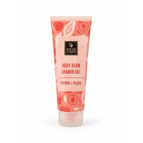 Good Vibes Papaya & Peach Juicy Glow Shower Gel – 200 ml