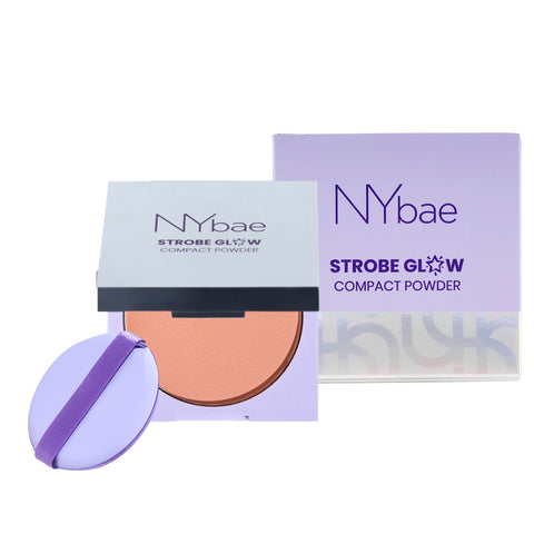 NY Bae Strobe Glow Compact Powder – Soft Pink 01 (8.5 gm)