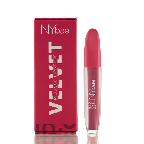 NY Bae Velvet Mousse Liquid Lipstick - Passionate Plum 03 (6.5 ml)