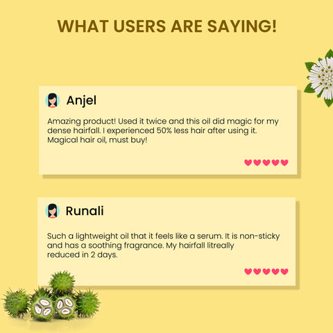 Alps Goodness Castor & Bhringraj Hair Oil | Hair Fall Control | Hair Growth | 300 ml