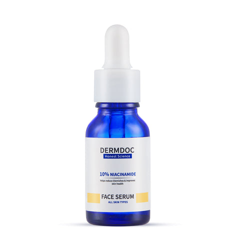 DERMDOC by Purplle 10% Niacinamide Face Serum (30 ml) | Skin Brightening | Niacinamide Face Serum | Niacinamide for Oily Skin