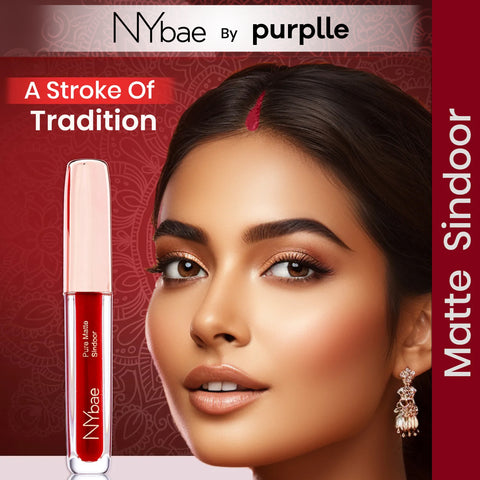 NY Bae Pure Matte Sindoor - Merry Maroon 02 (2.5 ml)