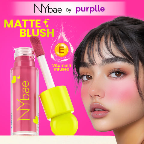 NY Bae Dewy Creme Blush – Pouty Pink 05 (5.5 ml) | Liquid Blush