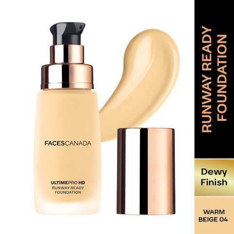 FACES CANADA Ultime Pro Hd Runway Ready Foundation - Warm Beige 04 30 ml