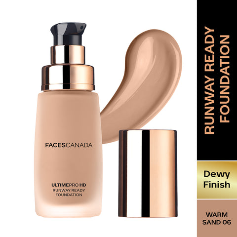 FACES CANADA Ultime Pro Hd Runway Ready Foundation - Warm Sand 06 30 ml