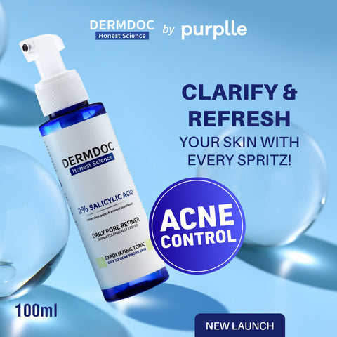 DERMDOC 2% Salicylic Acid Facial Tonic Spray (100 ml)