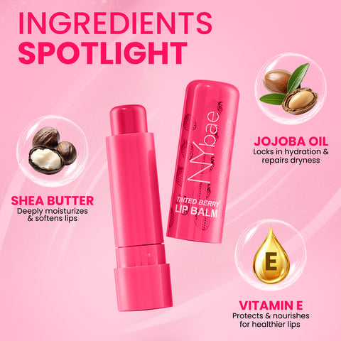 NY Bae Tinted Berry Lip Balm (4.5 gm)