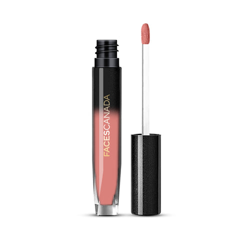 FACES CANADA Comfy Silk Liquid Lipstick - Mystic Nude 13, 3 ml | Satin Matte HD Finish | Luxe Comfort | Longlasting | No Dryness | Smooth Texture | Mulberry Oil & Shea Butter For Plump Hydrated Lips