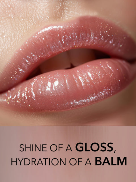 FACES CANADA Beyond Shine Lip Gloss - Moonbeam 08, 3.8 ml | Lightweight Non-Sticky Luxurious Texture For Glossy Lips | Shimmer Finish | Instant Shine | Fuller, Supple & Plump Lips | 24HR Hydration