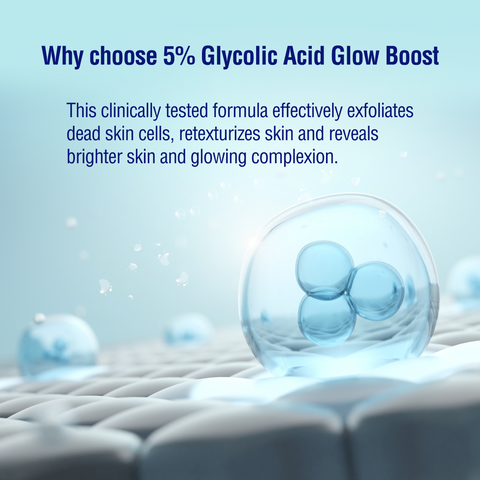 DERMDOC 5% Glycolic Acid Glow Boost Tonic (100 ml) | Toner For Glowing Skin | Gentle Exfoliation | Precision Spray Bottle | Skin Brightening