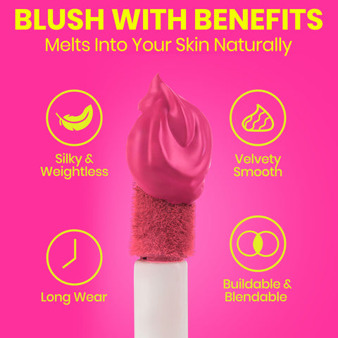 NY Bae Dewy Creme Blush – Pouty Pink 05 (5.5 ml) | Liquid Blush