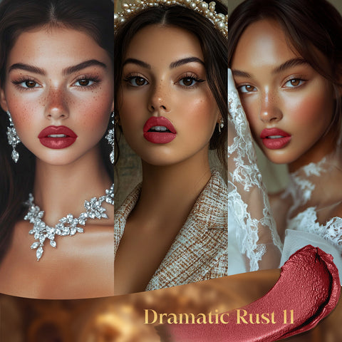 FACES CANADA Comfy Silk Obsession Lipstick - Dramatic Rust 11, 4 gm| Creamy Matte Finish | Highly Pigmented | 8 Hours Long Stay | Luxurious & Elegant | Glides Effortlessly | Silky Smooth Texture | Hydrating Lips