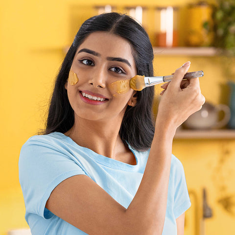 Alps Goodness Powder - Wild Turmeric (50 gm) | 100% Natural Kasturi Haldi Powder | No Chemicals, No Preservatives, No Pesticides | Face Mask for Even Toned Skin & Glow