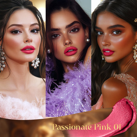 FACES CANADA Comfy Silk Obsession Lipstick - Passionate Pink 01, 4 gm | Creamy Matte Finish | Highly Pigmented | 8 Hours Long Stay | Luxurious & Elegant | Glides Effortlessly | Silky Smooth Texture | Hydrating Lips