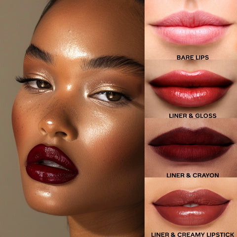 FACES CANADA Ultime Pro Lip Definer - Mocha Brown 13,0.35 gm | Rich & Creamy Texture | Matte Finish | Fuller & Brighter Lips | Easily Blendable | Highly Pigmented | Waterproof & Smudgeproof