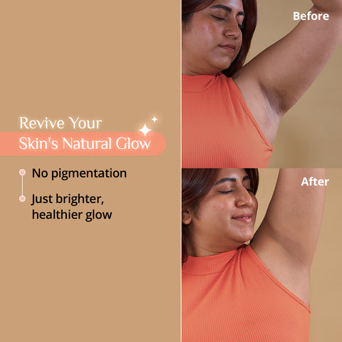 Carmesi Glow Revive Underarm Roll On Deodorant for Women 50ml