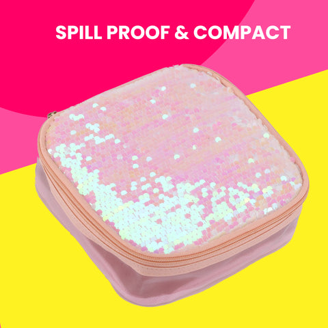 NY Bae Sequin Glam Pouch 1 pc