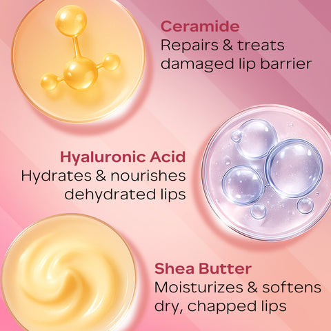 FACES CANADA Ceramide Care Lip Balm - Watermelon Swirl 03 4 gm