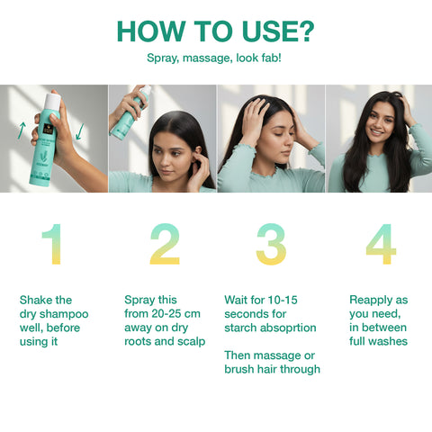 Good Vibes Instant Refresh Rosemary Oil Balancing Dry Shampoo