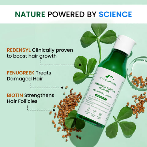 Alps Goodness Fenugreek, Biotin & Redensyl Anti Hairfall Shampoo 150 ml