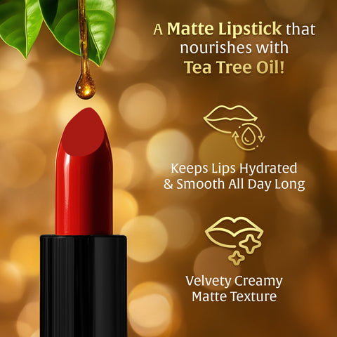 FACES CANADA Comfy Matte Velvet Touch Lipstick - Pink Lemonade 05, 4.2 gm | Velvety Matte Finish | 8HR Longstay | Intense Colour | Hydrating Lips | Smooth Application | Foodproof & Crackproof