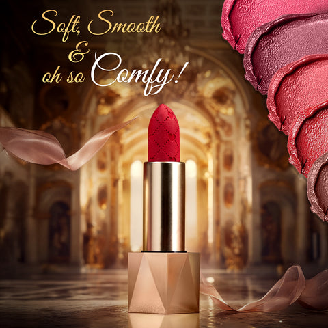 FACES CANADA Comfy Silk Obsession Lipstick - Dramatic Rust 11, 4 gm| Creamy Matte Finish | Highly Pigmented | 8 Hours Long Stay | Luxurious & Elegant | Glides Effortlessly | Silky Smooth Texture | Hydrating Lips