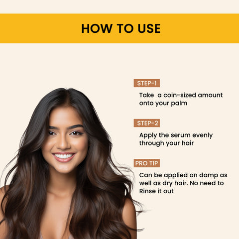 Alps Goodness Softening Hair Serum with Coconut, Argan Oil & Vitamin E (60 ml) | For Soft & Frizz-Free Hair | Hair Serum for Smoothening | Adds Shine