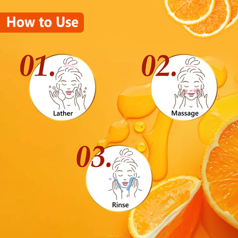 Good Vibes Anti Blemish Glow face Wash Vitamin C | Brightening, Skin Illuminating (120 ml)