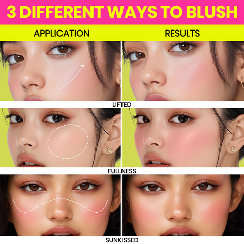 NY Bae Dewy Creme Blush – Chirpy Peach 04 (5.5 ml) | Liquid Blush