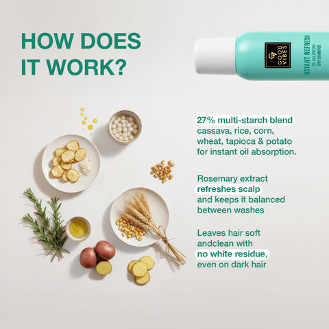 Good Vibes Instant Refresh Rosemary Oil Balancing Dry Shampoo