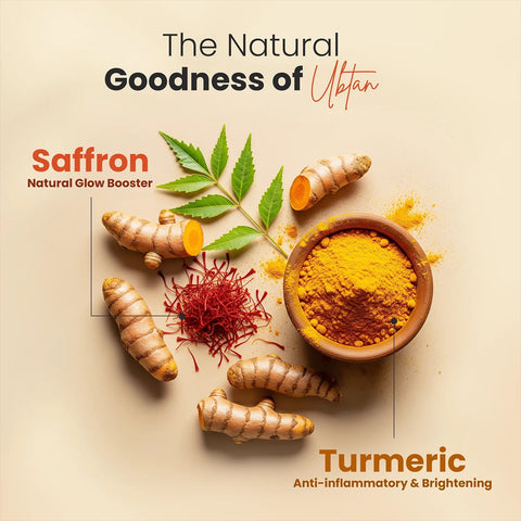 Good Vibes Ubtan De Tan Glow Face Wash | Tan Removal Brightening Cleansing | Gentle Face Wash (200 ml)