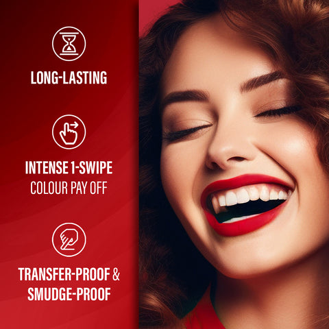 FACES CANADA Comfy Matte Wow Liquid Lipstick - Plum Passion 04, 3.8 ml | One Swipe Application | Highly Pigmented | Comfortable Wear | Glides Smoothly | Long Lasting | Transferproof