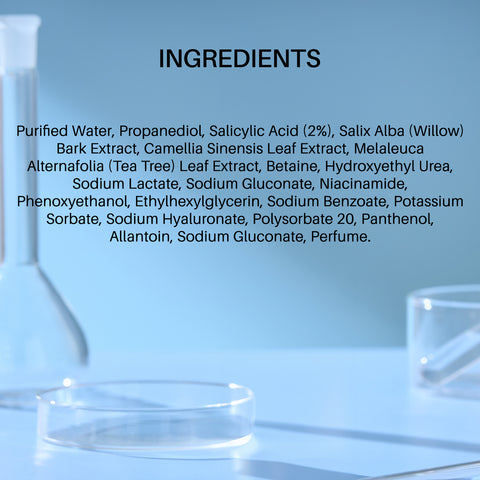 DERMDOC 2% Salicylic Acid Facial Tonic Spray (100 ml)