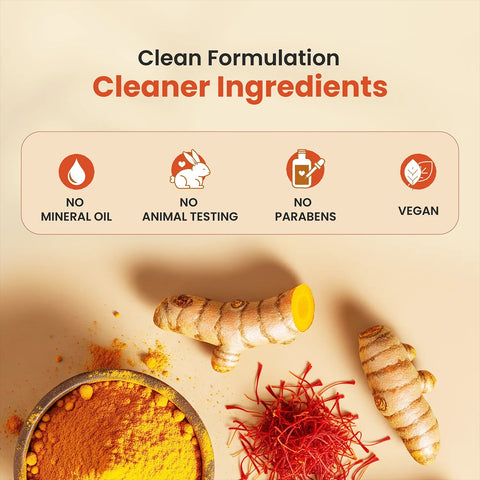 Good Vibes Ubtan De Tan Glow Face Wash | Tan Removal Brightening Cleansing | Gentle Face Wash (200 ml)