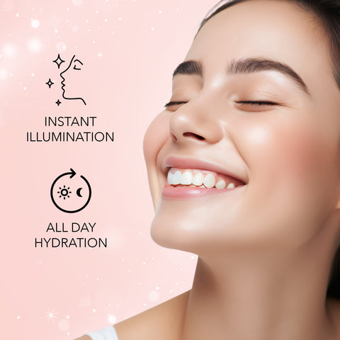 FACES CANADA Strobe Cream - Pink, 30 ml | Primer + Highlighter + Moisturizer | Shea Butter & Hyaluronic Acid | Intense Hydration | Flawless Radiant Dewy Skin | Illuminating & Glowing Makeup Base