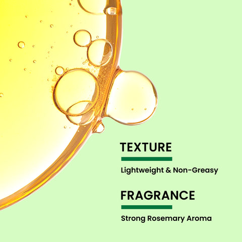 Alps Goodness Rosemary Hair Oil (105 ml) | Promotes Hair Growth | Non Sticky Hair Oil | 100% Natural | With 5% Pure & Concentrated Rosemary | For Long, Black & Silky Hair | Best Rosemary Oil for Scalp | Relaxing Oil