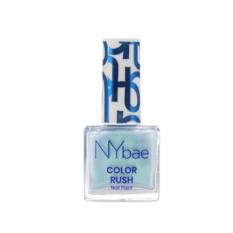 NY Bae Color Rush Nail Paint - Mad Metal Chrome 23 (5.6 ml) | Chip Resistant | Long Lasting | Quick Dry | Gel Nail Polish