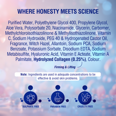 DERMDOC by Purplle Hydrolyzed Collagen Skin Tightening Face Gel (50 gm)