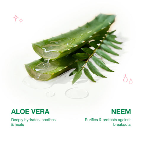 Good Vibes 99% Natural Aloe Vera Multipurpose Gel with Cucumber Neem & Tulsi – 200 gm
