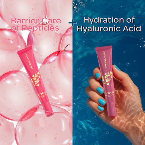 FACES CANADA Peptide Gloss Lip Balm - Mocha Melt 01 10 ml | Tinted Lip Balm